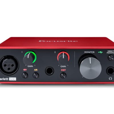 Focusrite Scarlett Solo (3rd Gen) USB Audio Interface
