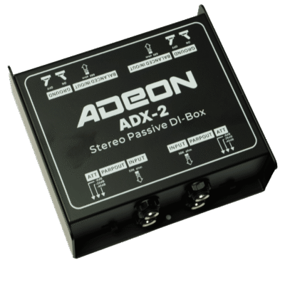 Adeon ADX-2 Stereo Passive DI Box