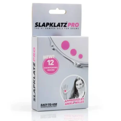 slapklatz-drum-accessories-pink-slapklatz-pro-gel-pads-with-pro-case-12-dampeners-33256585822387