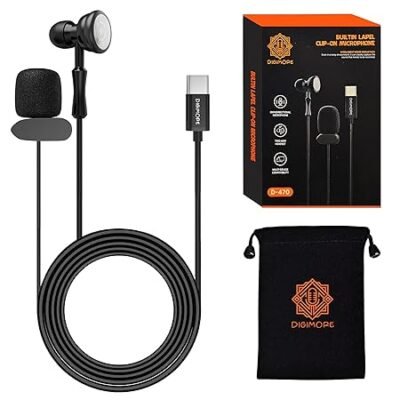 DIGIMORE D-470 Type-C Lavalier Clip Mic - suhavi mart