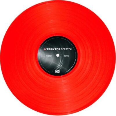 Native Instruments TRAKTOR Scratch Control Vinyl Mark 2 Red