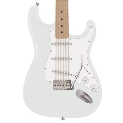 Fender FSR Traditional Late 60s Stratocaster Maple Fingerboard Electric Guitar 5631440305 - Olympic White (1)