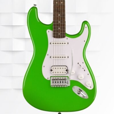 Fender Squier Sonic Stratocaster HSS Maple Fingerboard Electric Guitar 0373200535 - Lime Green (4)