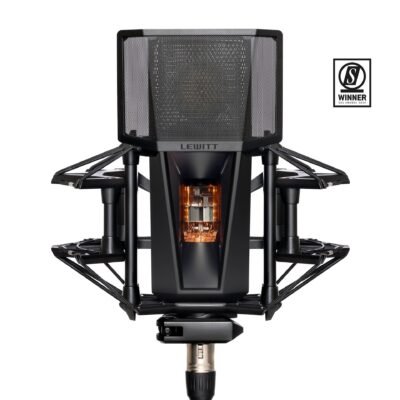 Lewitt Pure Tube Condenser Microphone Studio Set (4)