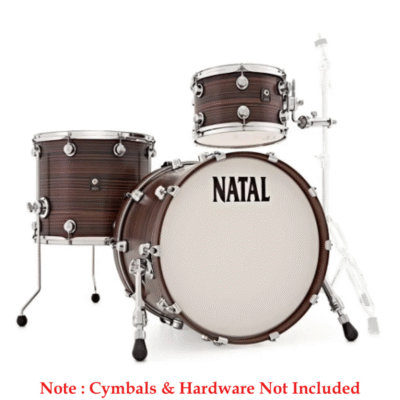 Natal Cafe Racer Series KTW-TJ-VN1 Traditional Jazz 3 Piece Shell Pack Acoustic