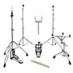 Natal KAR-F20 Arcadia Series Fusion 20 5-Piece Shell Pack Acoustic Drum Kit with Hardware & Stands - Black (2)