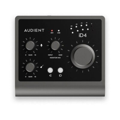 Audient iD4 MKII 2 x 2 USB-C Audio Interface (3)