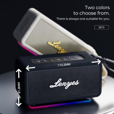 Lenyes S875 40 W Wireless Speaker1