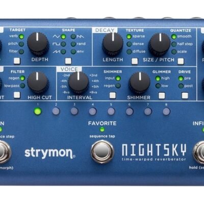 Strymon NightSky Time Warped Reverberator Pedal (2)