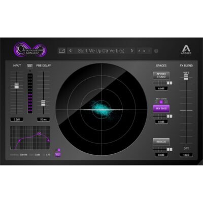 Apogee Electronics Clearmountain's Spaces Bob Clearmountain's Custom Reverb Plug-In