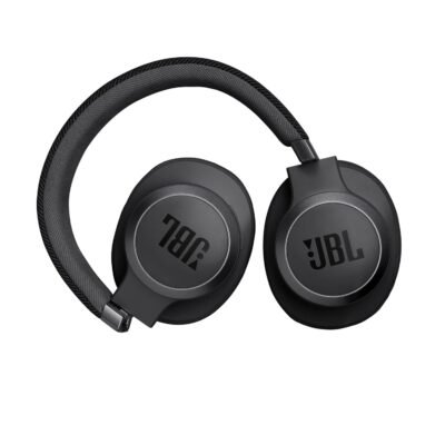 JBL Live 770NC Wireless ANC Headphones, 65H Battery (Black)7