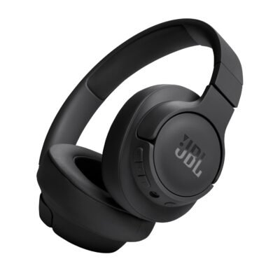 JBL Tune 720BT Wireless Over-Ear Headphones with Mic (Black)