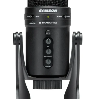 SAMSON G-Track Pro Professional USB Microphone with Audio Interface (4)