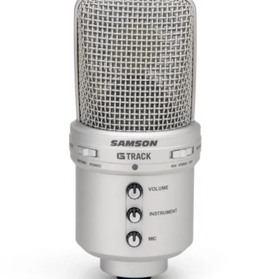 SAMSON G-Track USB Condenser Microphone with Audio Interface (2)