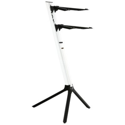 Stay Music 1100-02 Slim Keyboard Stands - White