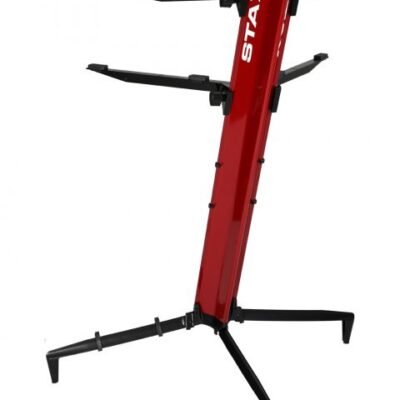 Stay Music 1300 02 Stay Music Keyboard Torre Stand - Red
