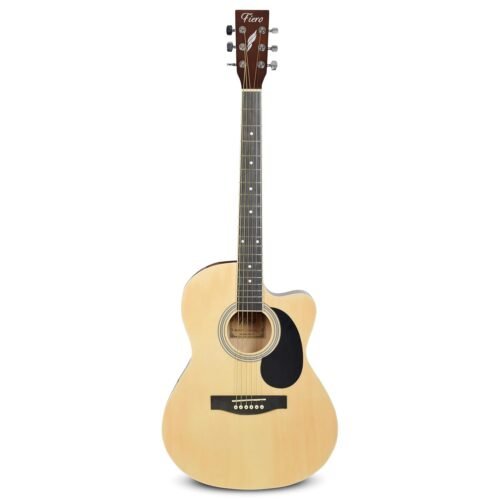 Whyte Audio Acoustic Guitar, Natural Rosewood, Fiero Series 39" CM-EQ