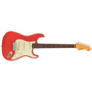 Fender American Vintage II 1961 Stratocaster Electric Guitar With Case 0110250840 - Fiesta Red
