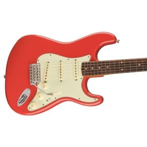 Fender American Vintage II 1961 Stratocaster Electric Guitar With Case 0110250840 - Fiesta Red