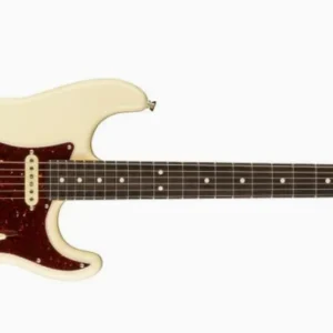 0113910705-2.webp Fender 0113910705 AM Pro II Strat HSS Olympic White Electric Guitar