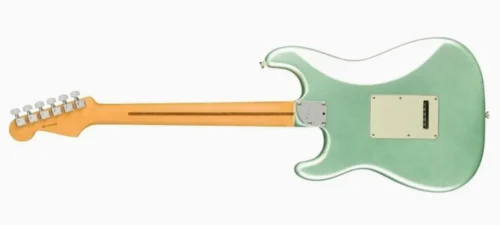 Fender 0113912718 AM Pro II Strat HSS Maple Mystic Surf Green Electric Guitar