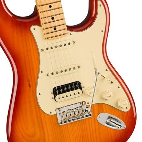 Fender American Professional II Stratocaster HSS Maple Fingerboard Electric Guitar With Case - Sienna Sunburst