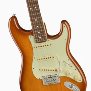 0114910342-3.webp Fender 0114910342 AM Performer Strat Honey Burst Electric Guitar