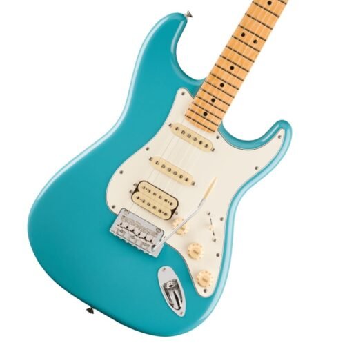 0140542518-1.jpg Fender 0140542518 Player II Stratocaster HSS Maple Fingerboard, Aquatone Blue