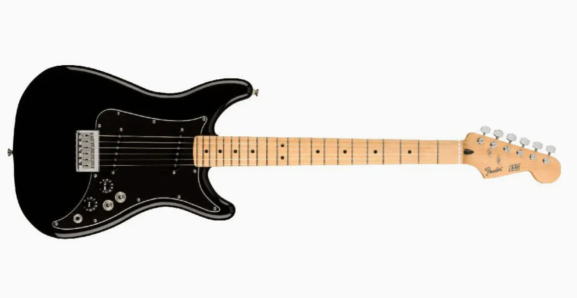 0144212506-2.webp Fender 0144212506 Player Lead II Maple Black Electric Guitar