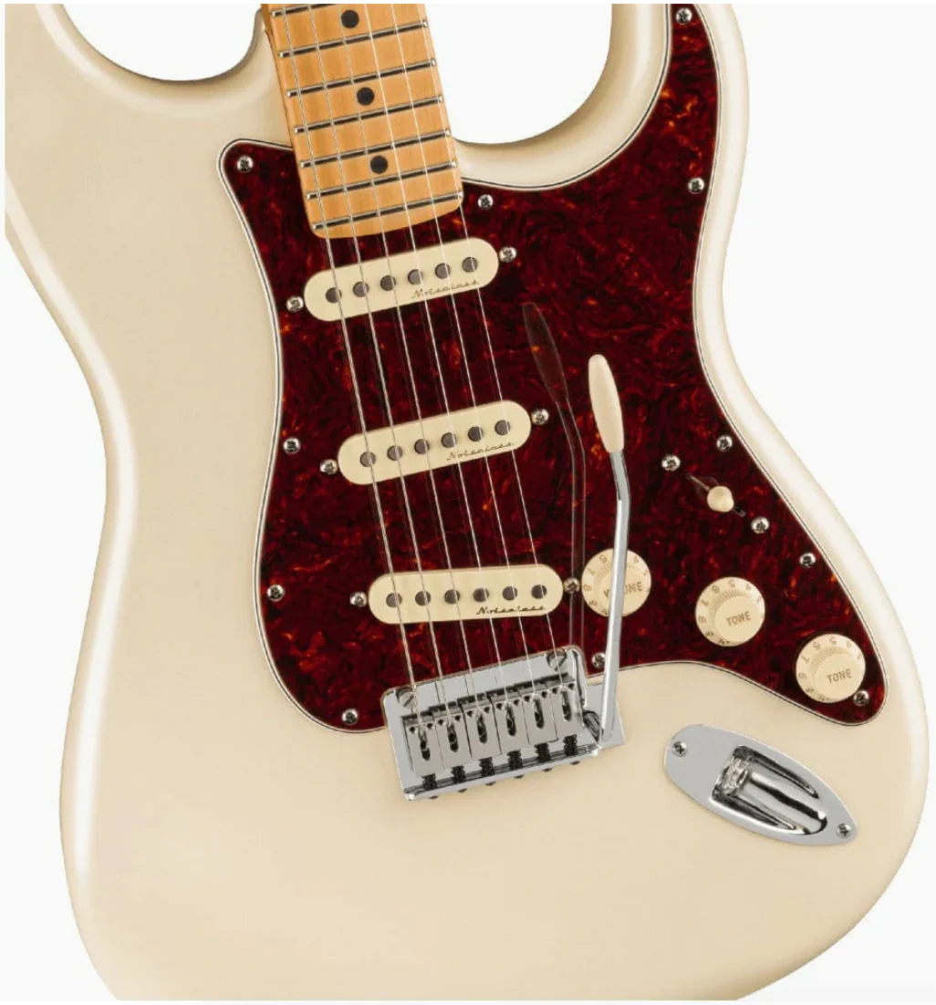 0147312323-3.webp Fender 0147312323 Player Plus Strat Maple Olympic Pearl Electric Guitar