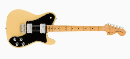 Fender 0149812307 Vintera 70s Tele Deluxe Maple Vintage Blonde Electric Guitar
