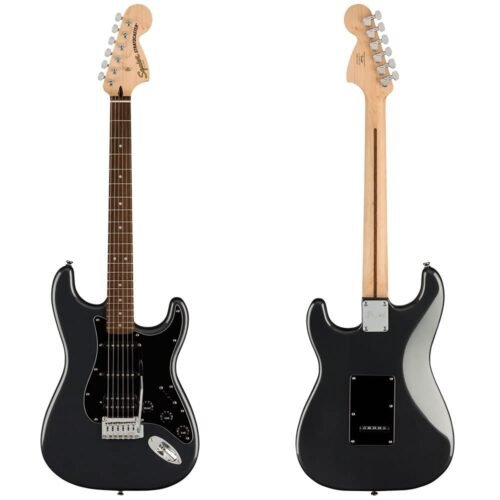 Fender Squier Affinity Strat HSS Pack Charcoal Frost Metallic 0372821469