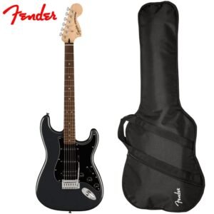 Fender Squier Affinity Strat HSS Pack Charcoal Frost Metallic 0372821469