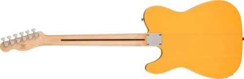 Fender Squier Sonic Telecaster Electric Guitar, Butterscotch Blonde, Maple Fingerboard 0373453550
