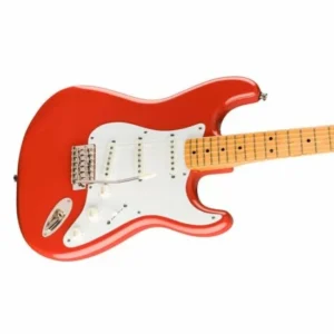 0374005540-2.webp Fender 0374005540 Electric Squire Classic Vibe 50's Stratocaster Guitar - Fiesta Red