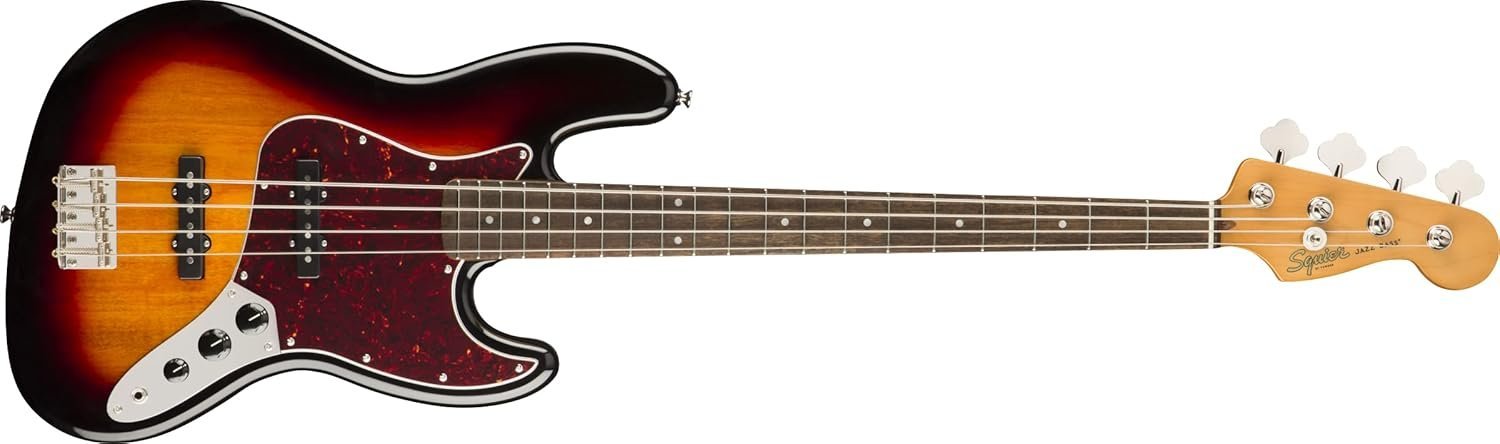 Fender Squier Classic Vibes 60's Jazz Bass 3-Color Sunburst 0374530500