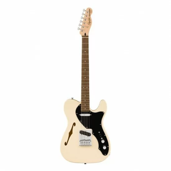 Fender Squier Affinity Series Telecaster Thinline Laurel Olympic White 378271505