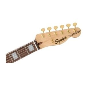 Fender 0379400506 (Squier 40th Anniversary Gold Edition Telecaster Electric Guitar, Black)