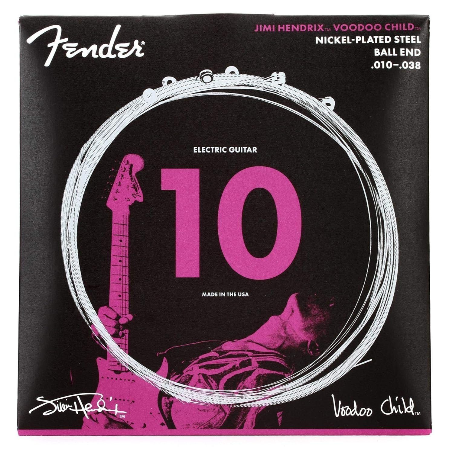 Fender Electric Guitar String J.Hendrix Voodoo Child Nps Ball End .010-.038 730250609