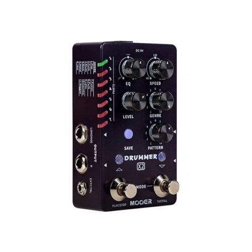 Mooer Drummer X2 Drum Machine Pedal Mooer Drummer X2 Drum Machine Pedal