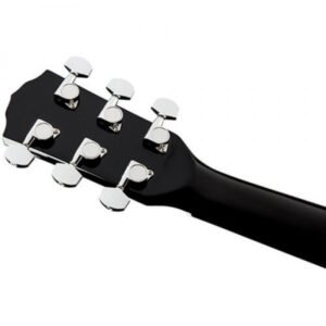 Fender CC-60SCE Concert Walnut Fingerboard Acoustic-Electric Guitar - Black 0970153006