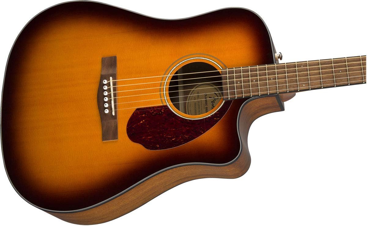 Fender CD-140SCE Electro-Acoustic Guitar With Case -Sunburst 0970213332