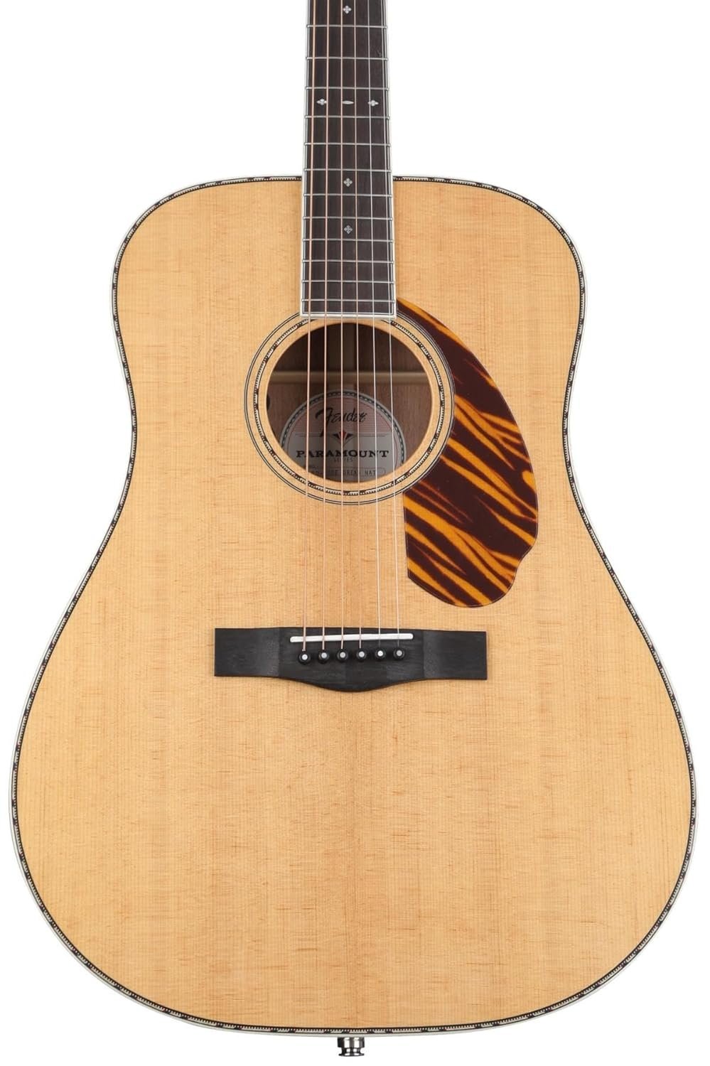Fender PD-220E Dreadnought Acoustic Guitar, Natural 0970310321