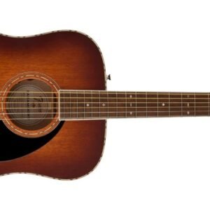 Fender PD-220E Dreadnought Acoustic Guitar, Aged Cognac Burst 0970310337