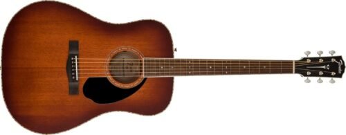 Fender PD-220E Dreadnought Acoustic Guitar, Aged Cognac Burst 0970310337