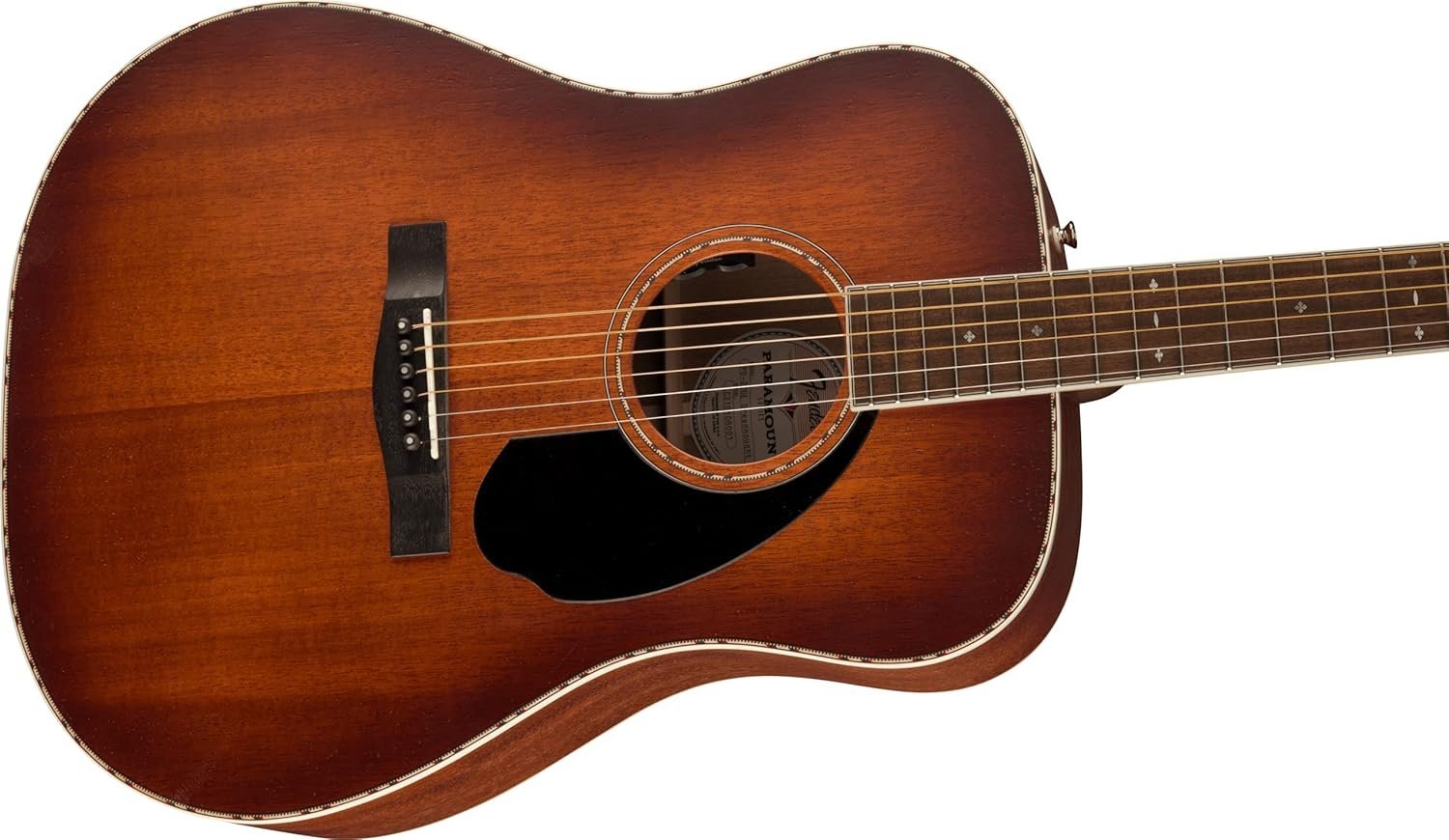 Fender PD-220E Dreadnought Acoustic Guitar, Aged Cognac Burst 0970310337