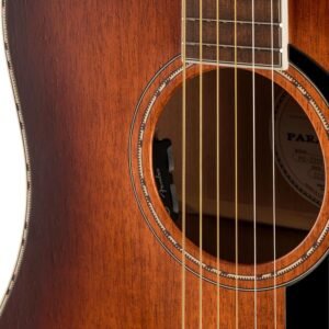 Fender PD-220E Dreadnought Acoustic Guitar, Aged Cognac Burst 0970310337