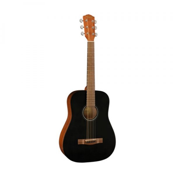 Fender FA-15 3/4 Scale Walnut Fingerboard Steel String 0971170106 Acoustic Guitar - Black