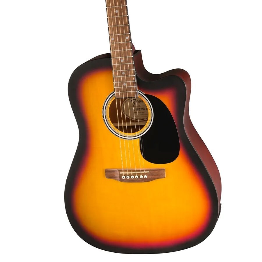Fender FA25CE Dreadnought Electro Acoustic Guitar 0971913032 - Sunburst