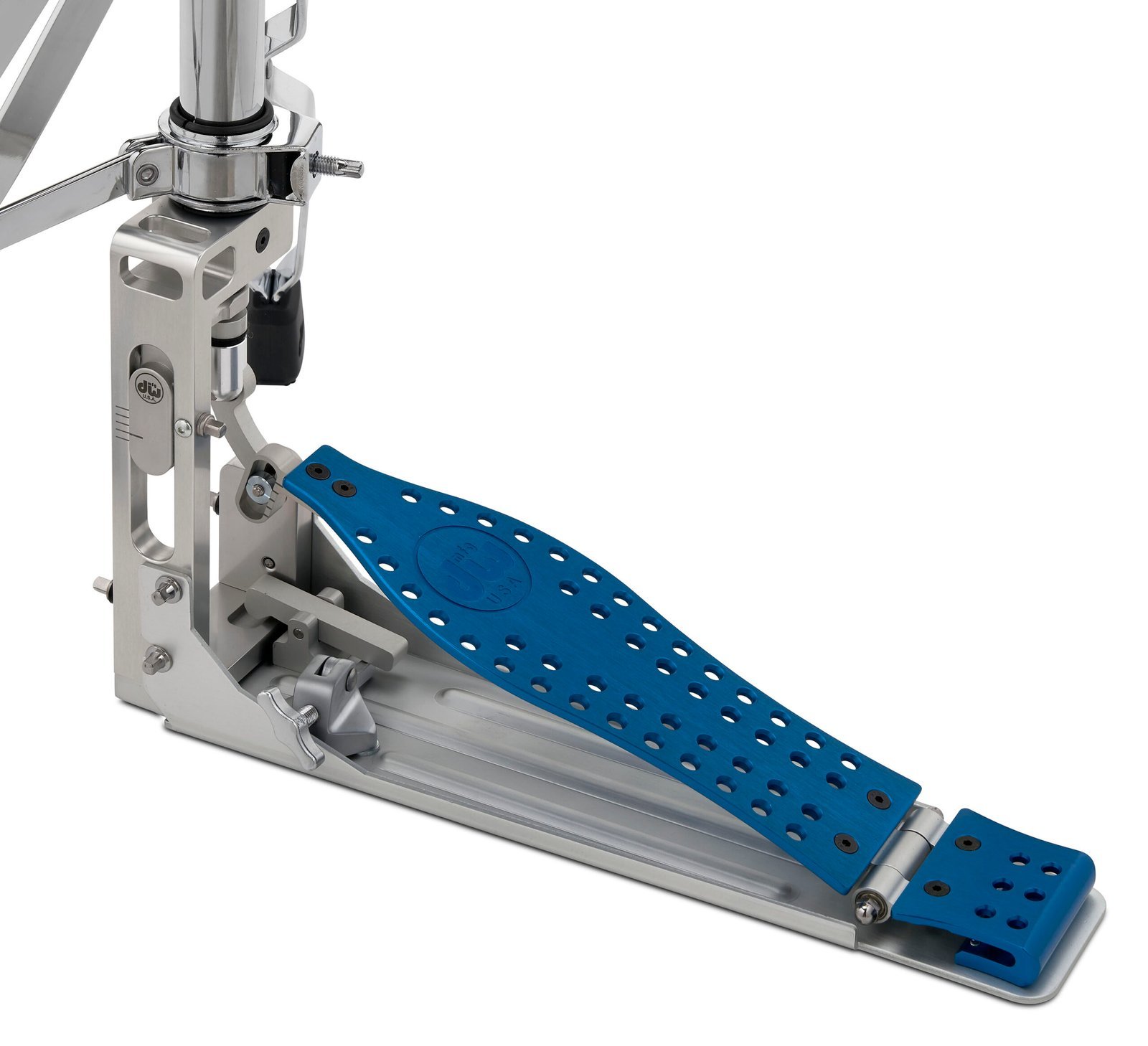 111859509_17320-scaled-2.jpg DW MFG Series Machined Direct Drive 3-Leg Hi-Hat Stand, Blue Edition